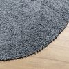 vidaXL Shaggy Rug PAMPLONA High Pile Modern Blue &Oslash; 100 cm