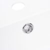 vidaXL Built-in Wash Basin 605x460x105 mm SMC White