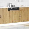 vidaXL Dishwasher Panel&nbsp;Kalmar&nbsp;Artisan Oak 60x1.5x57 cm Engineered Wood