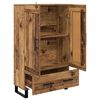 vidaXL Highboard Old Wood 69.5 x 31 x 115 cm Engineered Wood