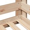 vidaXL Bed Frame without Mattress 90x190 cm Single Solid Wood Pine