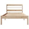 vidaXL Bed Frame without Mattress 90x200 cm Solid Wood Pine