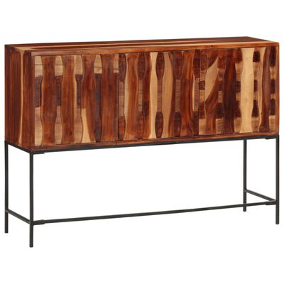 vidaXL Sideboard 110x28x76 cm Solid Wood Acacia