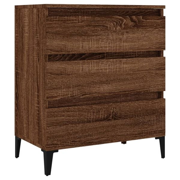 vidaXL Sideboard Brown Oak 60x35x70 cm Engineered Wood