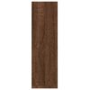 vidaXL Wall Shelves 2 pcs Brown Oak 50x15x50 cm Engineered Wood