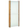 vidaXL 6-Panel Room Divider Cream White 420x170 cm