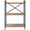 vidaXL Bookshelf Artisan Oak 60 x 30 x 85 cm Engineered Wood