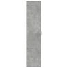 vidaXL Highboard Concrete Grey 50x42.5x185 cm Engineered Wood