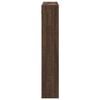 vidaXL Wall Cabinet Brown Oak 80x15x80 cm Engineered Wood