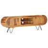 vidaXL TV Cabinet 140x30x45 cm Solid Acacia Wood