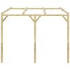 vidaXL Lean-To Pergola 3x3x2.1 m Wood
