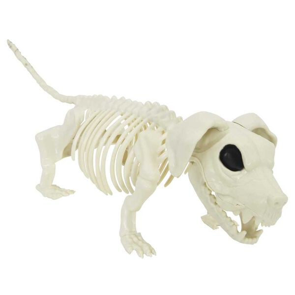 vidaXL Halloween Decoration Skeleton 2 pcs White Polypropylene