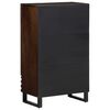 vidaXL Highboard Brown 60x34x100 cm Solid Wood Mango