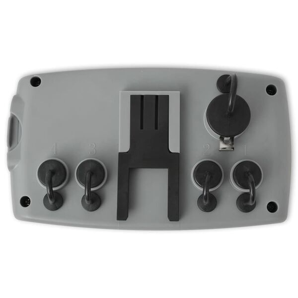 vidaXL Automatic Irrigation Timer with 4 Stations 3 V