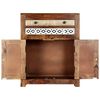 vidaXL Side Cabinet 60x30x75 cm Solid Acacia Wood