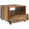 vidaXL Coffee Table Old Wood 55 x 55 x 45cm Engineered Wood