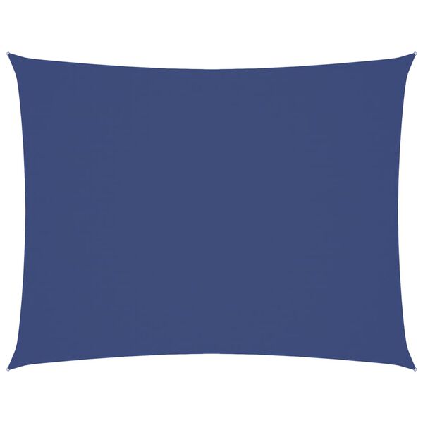 vidaXL Sunshade Sail Oxford Fabric Rectangular 5x6 m Blue
