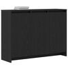 vidaXL Sideboard Black 102 x 29.5 x 75 cm Engineered wood