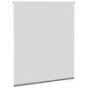 vidaXL Roller Blind Blackout Grey 120x130 cm Fabric Width 116.6 cm Polyester