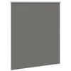 vidaXL Roller Blind Blackout Grey 135x130 cm Fabric Width 131.6 cm Polyester