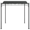 vidaXL Canopy Anthracite 2x2.3 m 180 g/m&sup2; Fabric and Steel