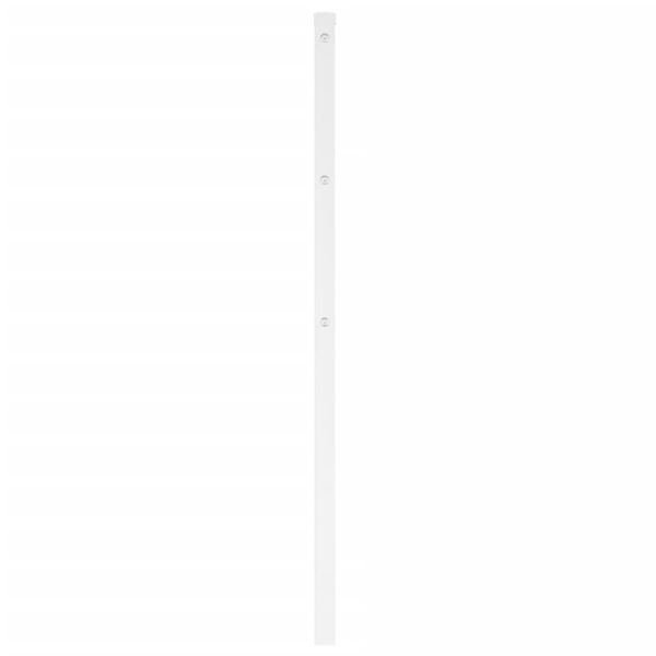 vidaXL Metal Replace Headboard White 107 cm