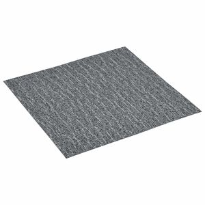 vidaXL Flooring Planks White and Grey 5.11 m&sup2; 55 pcs PVC