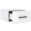 vidaXL Wall-mounted Bedside Cabinets 2 pcs High Gloss White 35x35x20 cm