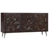 vidaXL Sideboard Solid Reclaimed Wood 160x40x80 cm