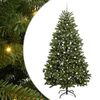 vidaXL Artificial Christmas Tree 300 cm 300 LEDs Warm White Green