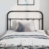 vidaXL Metal Headboard Black 100 cm