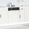 vidaXL Dishwasher Panel&nbsp;Kalmar&nbsp;White&nbsp;60x1.5x67 cm Engineered Wood