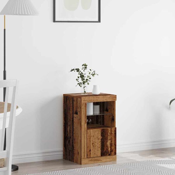 vidaXL Side Cabinet Old wood 41 x 37 x 67 cm Engineered Wood
