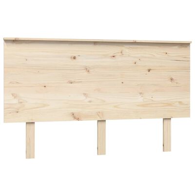 vidaXL Bed Headboard 139x6x82.5 cm Solid Wood Pine