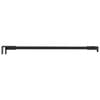 vidaXL Shower Door Support Bar 47.5 cm for 68/ mm Glass Black