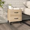 vidaXL Bedside Cabinet Sonoma Oak 40x35x47.5 cm