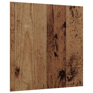 vidaXL Decor Panels 12 pcs Old Wood 30 x 30 x 0.27 cm Engineered Wood
