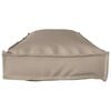 vidaXL Cushion Taupe 120 x 40 x 8 cm Oxford Fabric