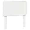 vidaXL Headboard White Engineered wood
