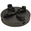 vidaXL 4 Jaw Wood Chuck with M33 Connection Steel Black 150x63 mm