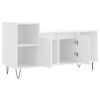 vidaXL TV Cabinet White 100x35x55 cm Engineered Wood