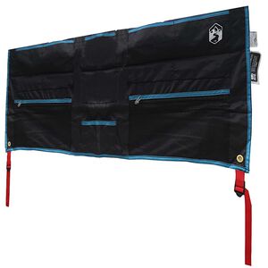 vidaXL Storage Bag with Storage Black and Blue 98 x 47 cm Oxford