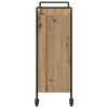 vidaXL Kitchen Trolley Artisan Oak 70 x 30 x 82 cm Engineered Wood