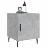 vidaXL Bedside Cabinets 2 pcs Concrete Grey 40x40x50 cm Engineered Wood