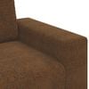vidaXL Sofa Brown 100 x 80 x 80 cm Fabric
