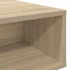 vidaXL Coffee Table Sonoma Oak 105 x 50 x 32.5 cm Engineered Wood