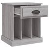vidaXL Bedside Cabinets 2 pcs Grey Sonoma 43x36x50 cm