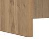 vidaXL Wall-Mounted Desk Artisan Oak 60 x 45 x 30 cm Engineered Wood