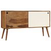 vidaXL Sideboard Solid Acacia Wood 118x30x66 cm