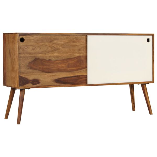 vidaXL Sideboard Solid Acacia Wood 118x30x66 cm